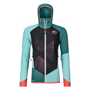 Ortovox W's Col Becchei Jacket, Ice Waterfall, vel.: XL