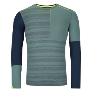 Ortovox 185 Rock n Wool Long Sleeve Arctic Grey, vel.: L