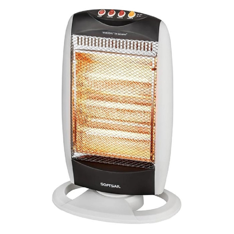 Softsail Oscilační halogenový ohřívač 1200 W, 51 x 29 cm