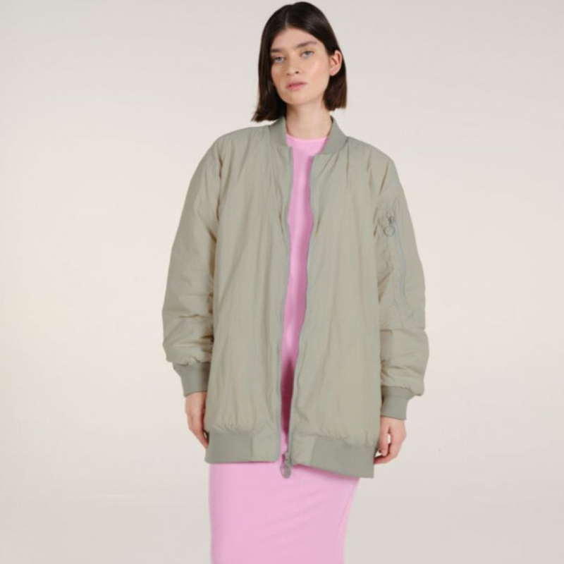 EMBASSY OF BRICKS AND LOGS - Bomber bunda Philly / Pale olive Velikost: M