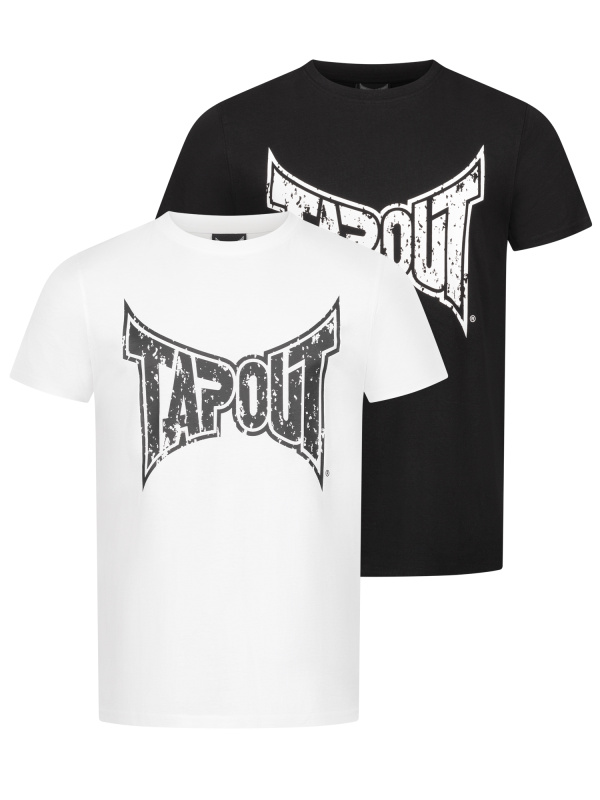 Tapout Men's t-shirt regular fit double pack