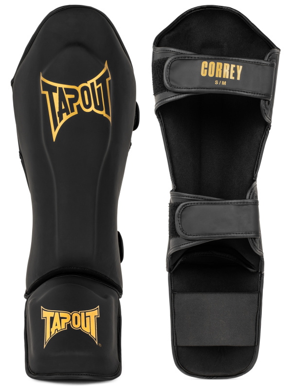 Tapout Artificial leather shin guards (1 pair)