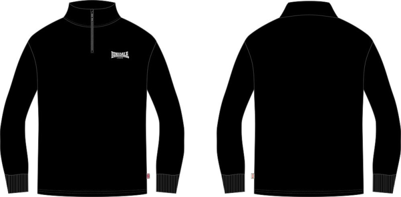 Lonsdale Men's sweatshirt quarter zip regular fit