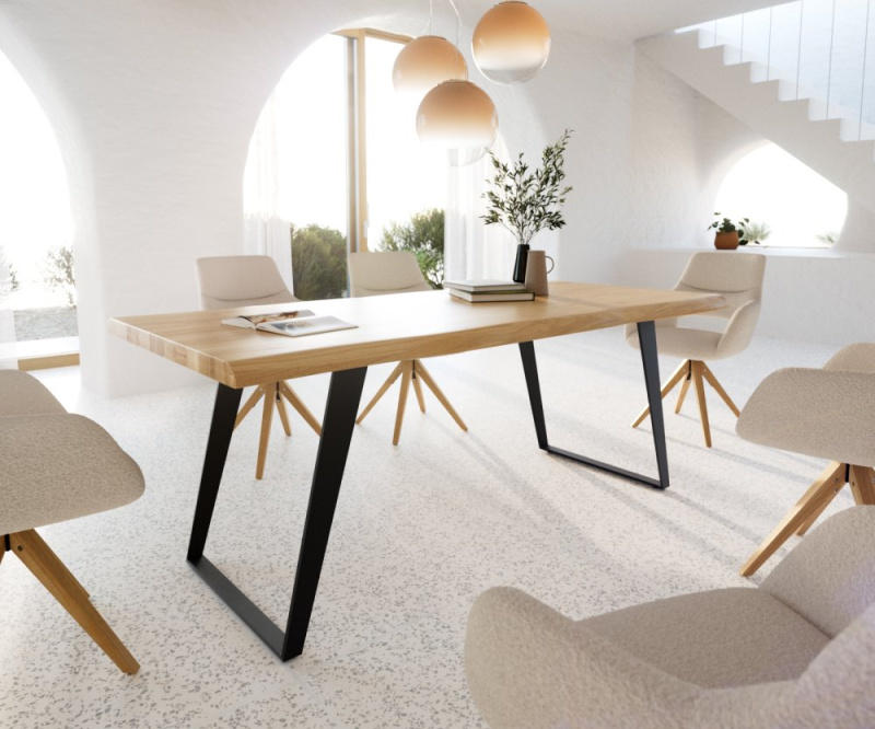 Jídelní stůl Edge 200x100 cm přírodní dub