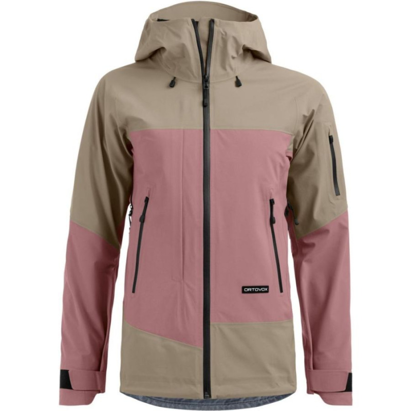 Ortovox Ortler Gore-Tex, lyžařská bunda, dámská, růžová
