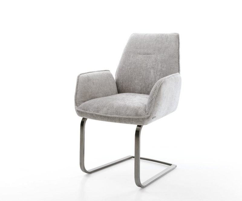 Konzola Zoa-Flex žinylka stříbrná šedá konzola ploché grafitové jádro