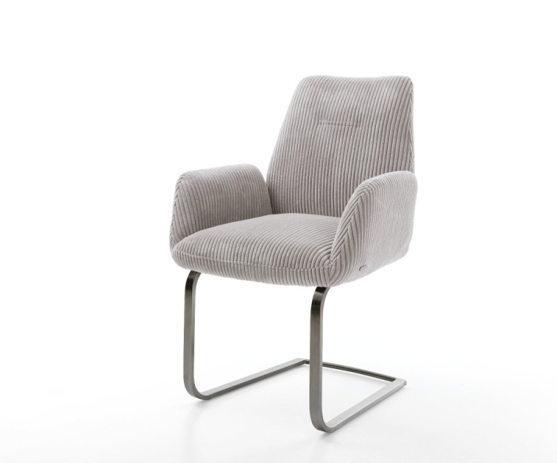 Cantilever Zoa-Flex Cord Stříbrně šedá Cantilever plochý grafit