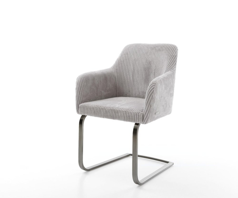 Konzolová židle Greg-Flex Cord Stříbrnošedá Konzolová židle plochá