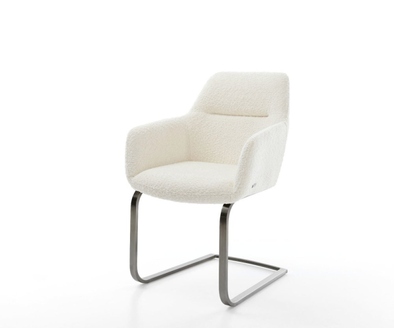 Cantilever Pejo-Flex Bouclé White Cantilever flat Graphite Kapesní