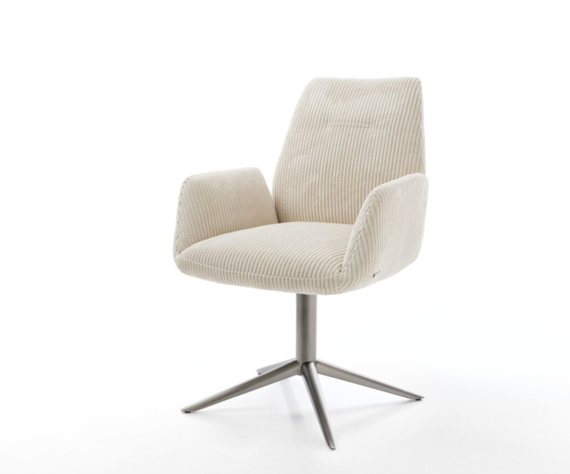 Otočná židle Zoa-Flex Cord béžová Podnož grafitová 360° otočná Houpací