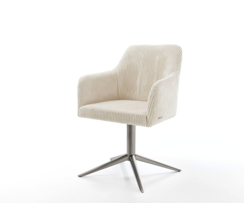 Otočná židle Greg-Flex Cord béžová Podstavec grafitový 360° otočný