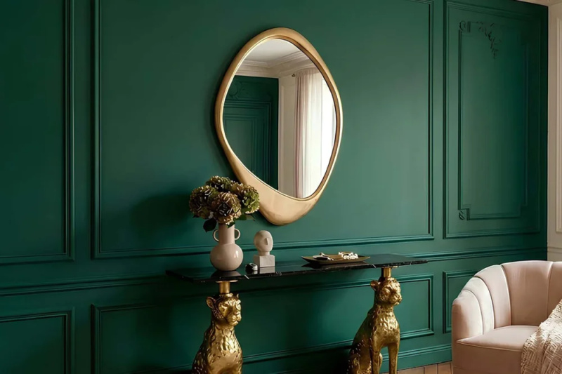 Závěsné zrcadlo PRASHINE Dekorhome