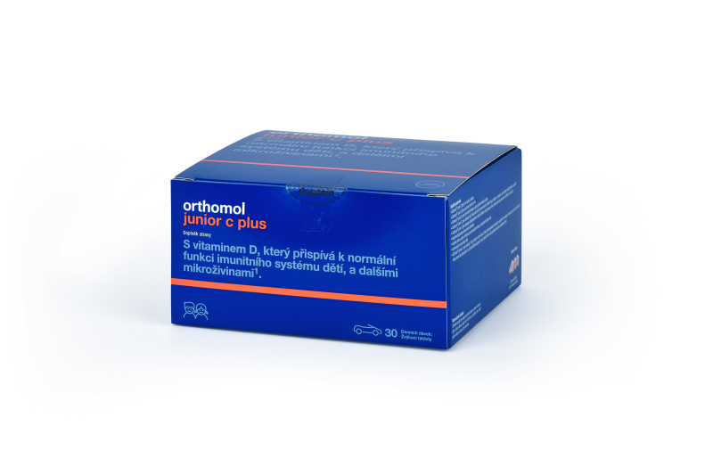 ORTHOMOL Junior C plus mandarinka 30 dávek