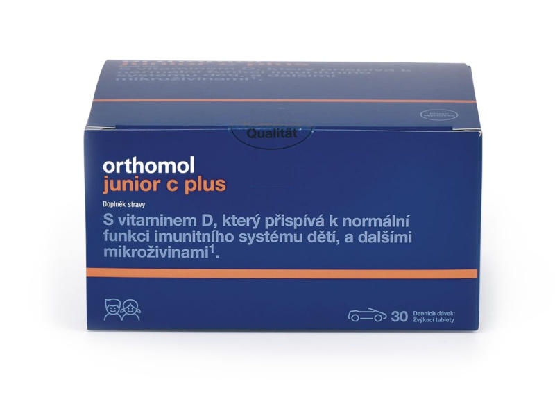 ORTHOMOL Junior C plus lesní plody 30 dávek