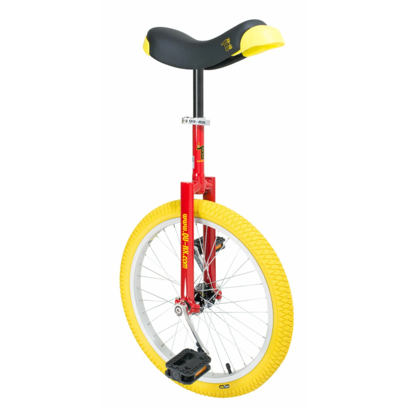 Jednokolka Luxus unicycle 406mm 20" (Qu-Ax) Barva: Červená