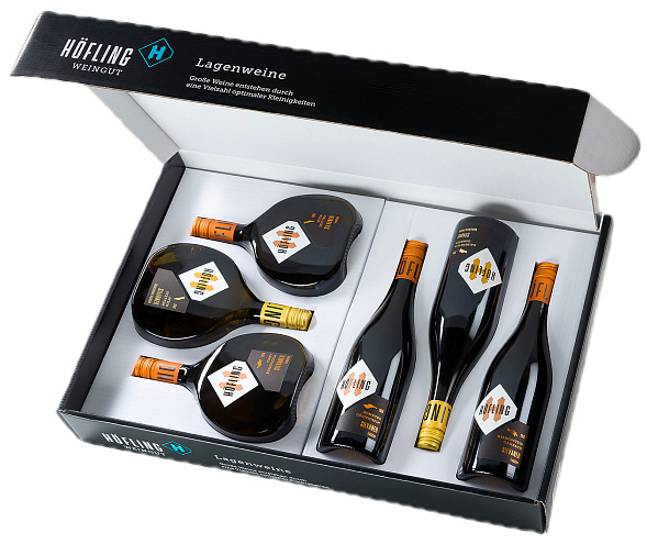 Weingut Höfling Set Höfling Silvaner Výběr viničních tratí 6 x 0,75l + dárkové balení