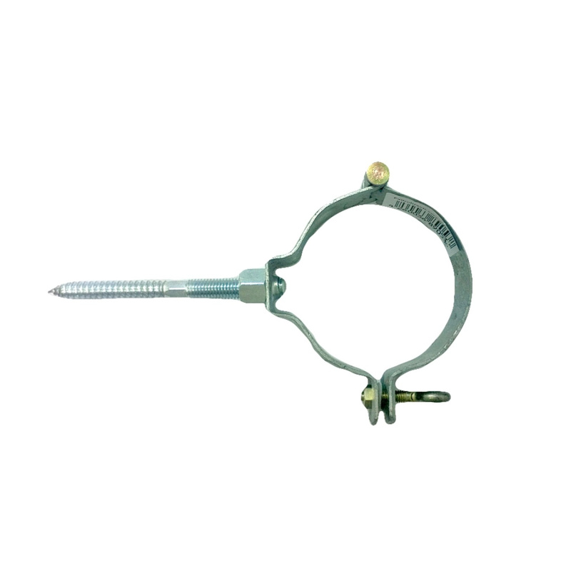 Sarei Objímka na okapový svod se šroubem DN 80, ocel-pozinkovaná