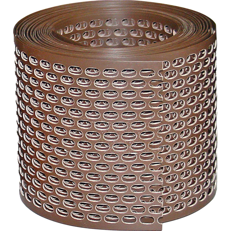 Sarei Ochranná/větrací mřížka, PVC hnědá, 100 mm x 5 m