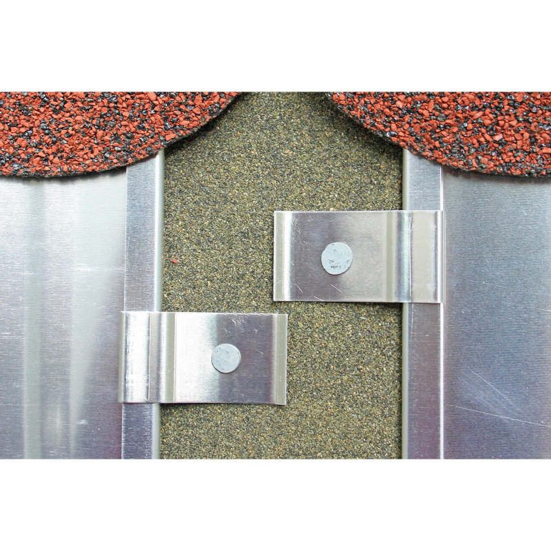 Sarei Příchytka pro střešní plechy hliník, 10 ks