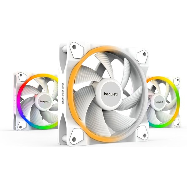 Be quiet! Light Wings White 120 mm ventilátor 3ks BL100 Bílá