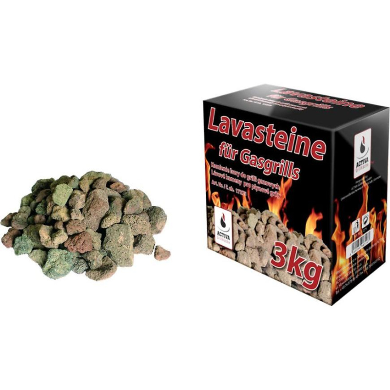 Lávové kameny Activa 3 kg -