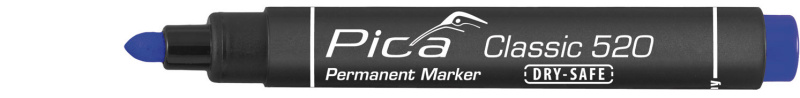 Pica Classic 520 | Permanentní fix Barva: modrý