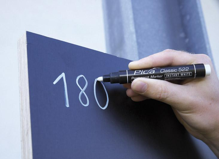 Pica -  Marker permanentní značkovač  bílý