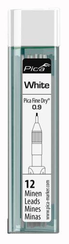 Pica | Náhradní tuhy 0,9 mm bílé pro mikrotužku