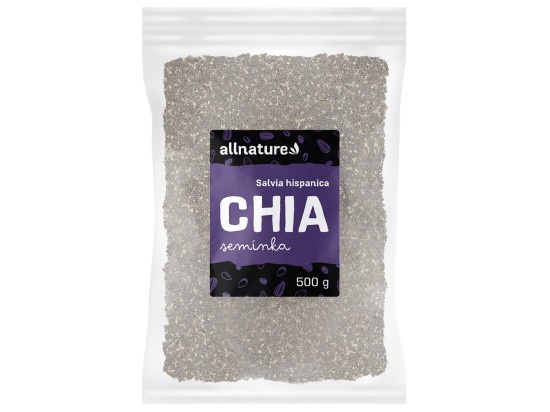 Allnature Chia semínka, 500 g