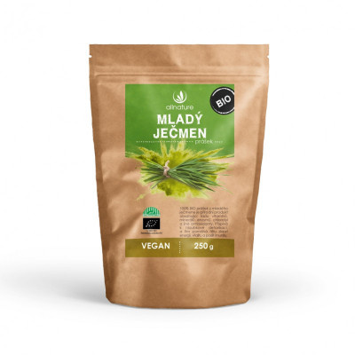 ALLNATURE Mladý ječmen prášek BIO 250 g
