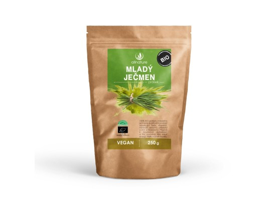 ALLNATURE Mladý ječmen prášek BIO 250 g
