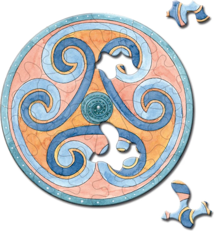 Kulaté puzzle CURIOSI Picoli Darebák 33 dílků