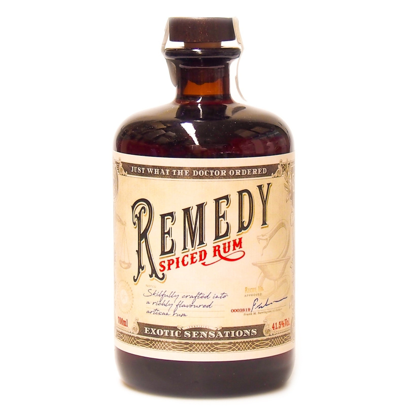 Remedy Spiced Rum 41,5 % 0,7 l