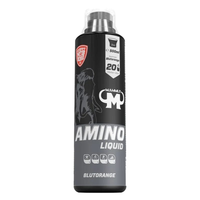 Mammut Nutrition Amino liquid 1000ml - pomeranč