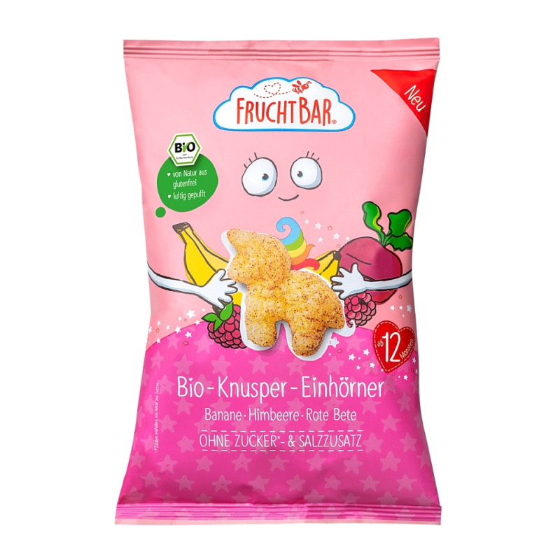 FRUCHTBAR Křupky jednorožec BIO 30 g