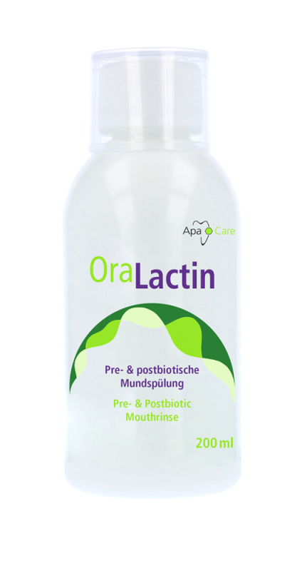 ApaCare OraLactin Pre- a postbiotická ústní voda, 200ml