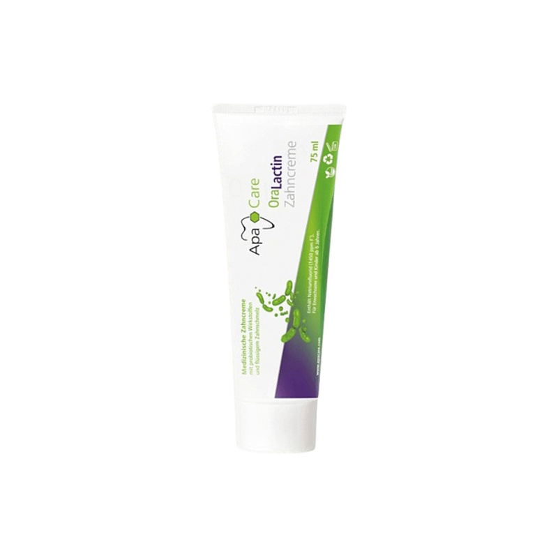 ApaCare OraLactin Pre- a postbiotická zubní pasta, 75ml