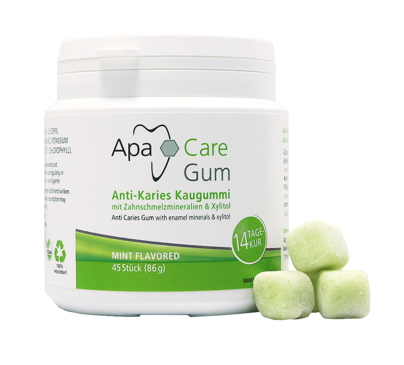 ApaCare Gum žvýkačky, 45 ks