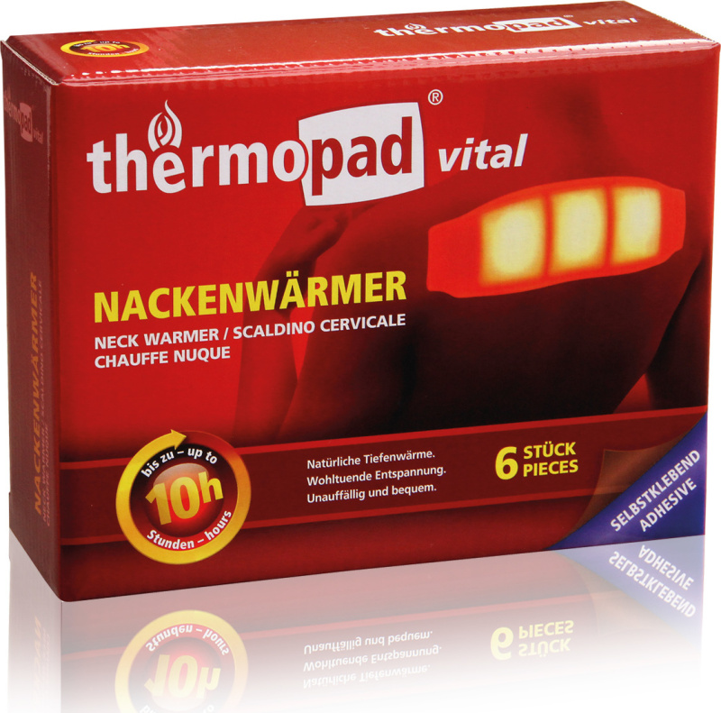 Ohřívač krku THERMOPAD - 6 ks