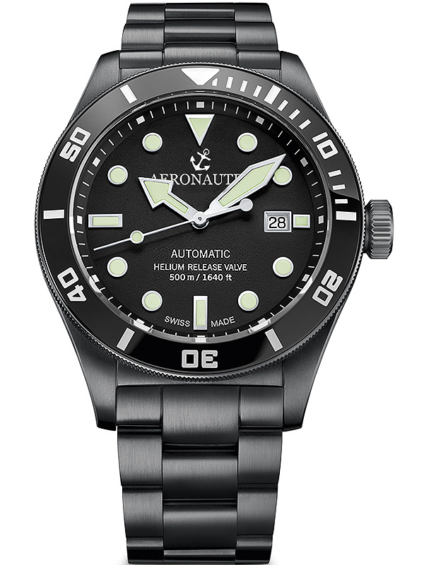 Aeronautec ANT-44075-04 Helium Diver Autom. 500M