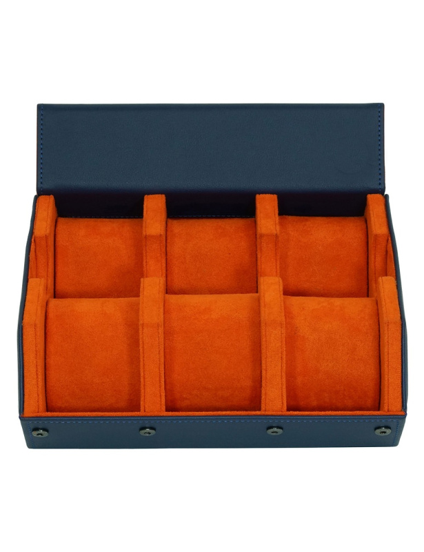 Rothenschild RS-3178-6-BLU-ORG en Aufbewahrungsbox blau-orange