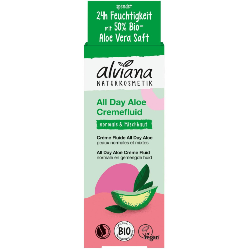 Alviana BIO Denní fluid aloe vera