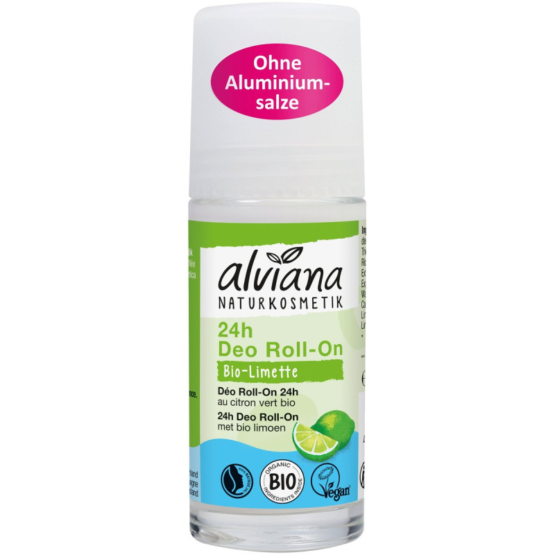 Alviana BIO Kuličkový deodorant limetka