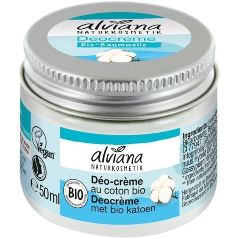 Alviana BIO Krémový deodorant bavlna
