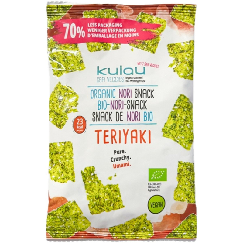 Kulau BIO Mořské řasy Kulau TERIYAKI