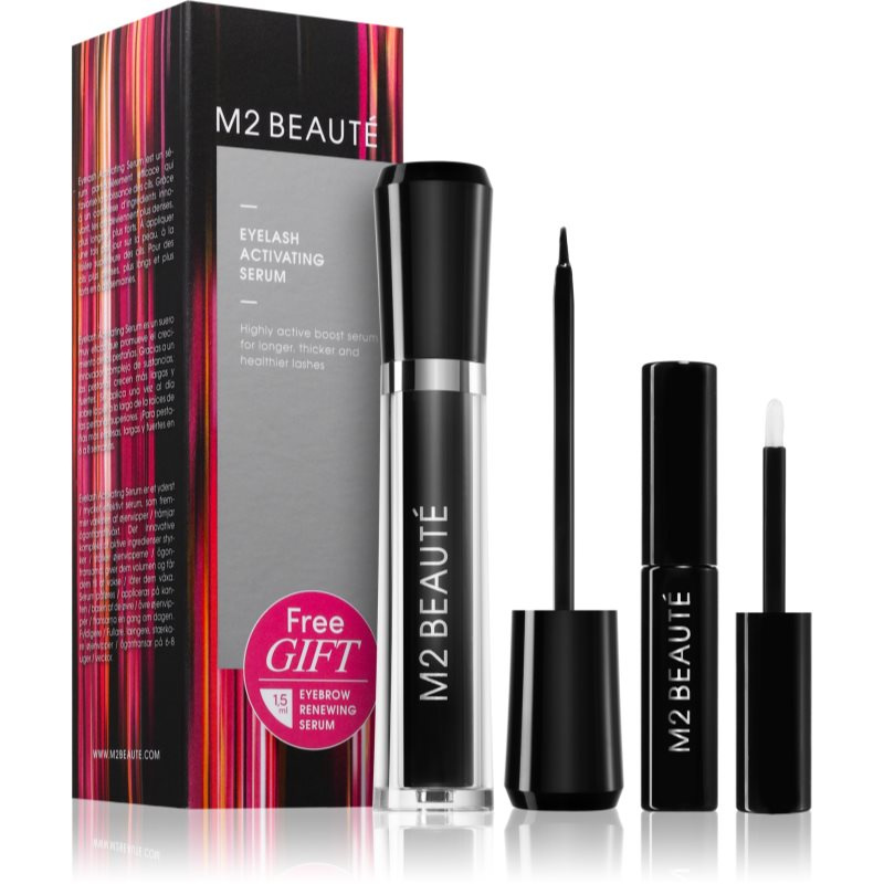 M2 Beauté Eyelash Activating Serum dárková sada