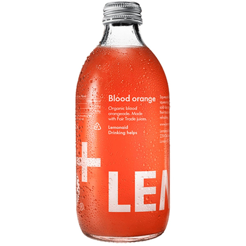 LemonAid+ BIO Červený pomeranč sklo
