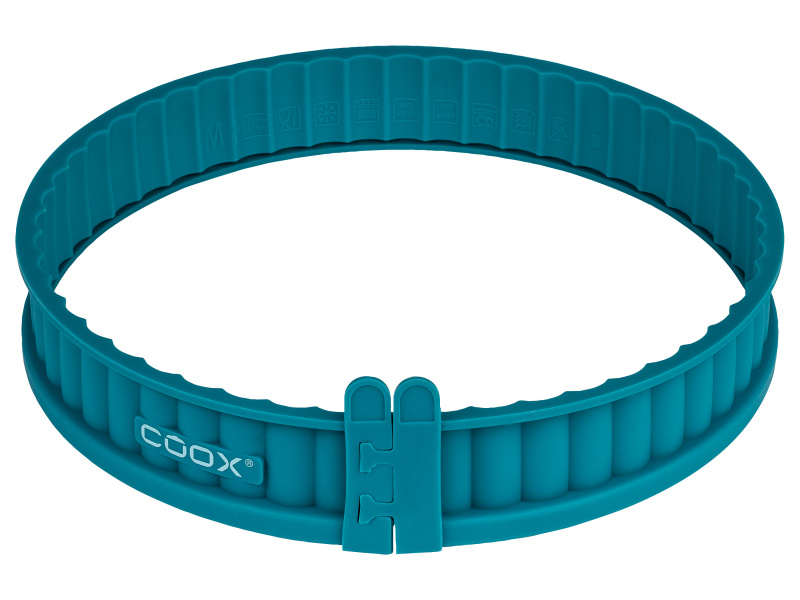 Coox Silikonová forma na koláč, Ø 26 cm (zelená)