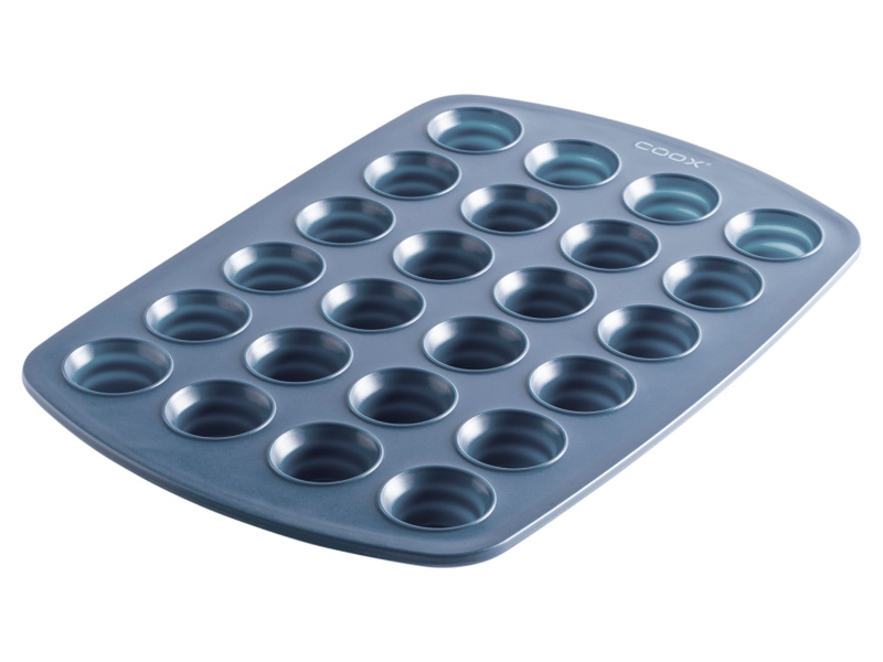 Coox Silikonová forma na muffiny (modrošedá)
