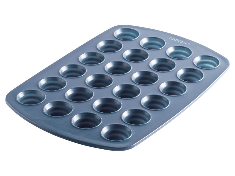 Coox Silikonová forma na muffiny (modrošedá)